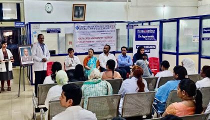 Free eye checkup camp