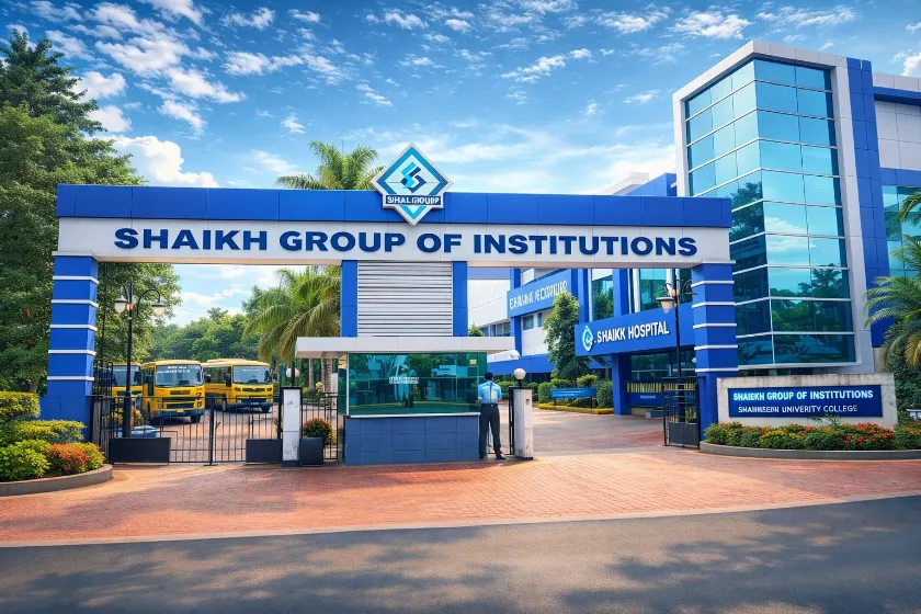 Shaikh collage Hero section image
