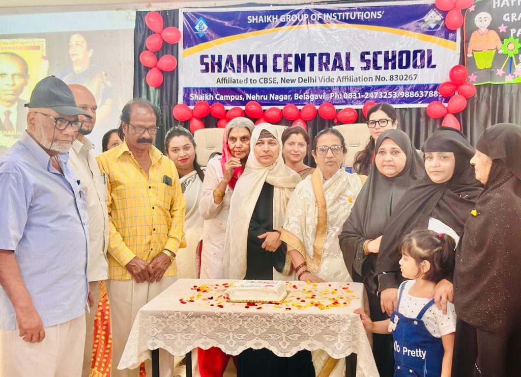 grandparents day at Shaikh school