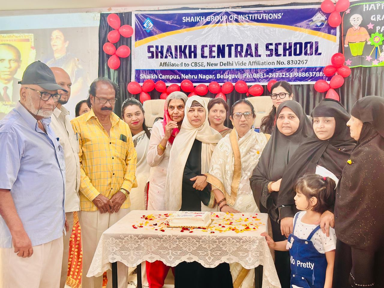 grandparents day at Shaikh school
