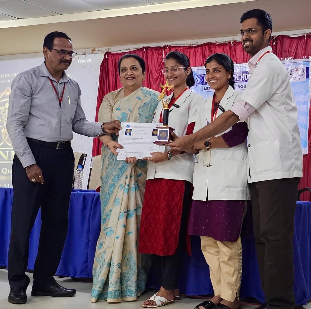 shaikh Homoeopathic inter-college competition