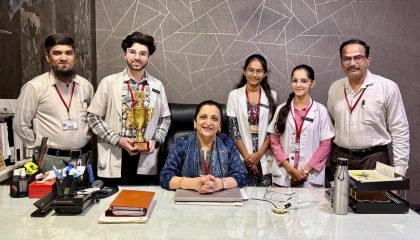 Winners of Intercollegiate Quiz Competition